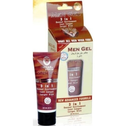 Jaguar Power 3 In 1 Penis Enlargement Cream 50ml-lovemakingtoy.com