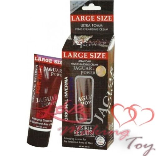 Jaguar Power Ultra Foam Penis Enlargement Cream-lovemakingtoy.com