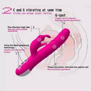 Khalifa Silicone Rabbit Vibrator For Women | Buy Vibrator Online