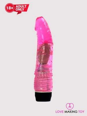 Long Tough Jelly Dildo Toy With Strong Vibration | Vibrating Sex Toys For Women