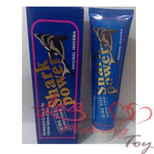 Shark Power Penis Enlargement Cream for Men 50gm-lovemakingtoy.com