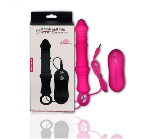 Silicone Vibrating Anal Plug