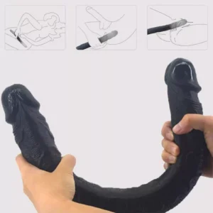 Big Fat Black Double Dong Dildo Toy| Realistic Dildo For Women