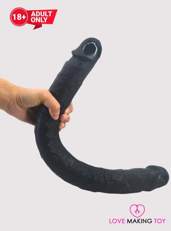 Big Fat Black Double Dong Dildo Toy| Realistic Dildo For Women