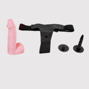 Inflatable Lifelike Strap On Dildo With Balls | Buy Strapon Online