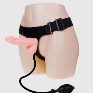 Inflatable Lifelike Strap On Dildo With Balls | Buy Strapon Online