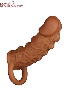 Reusable Silicone Male Chastity Penis Sleeve-lovemakingtoy.com
