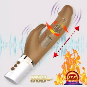 JRL Remote Control Vibrator For Women With Automatic Heating & Thrusting