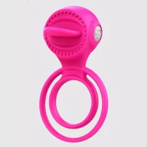 Tongue Licking Clitoris Cock Ring-1-lovemakingtoy.com