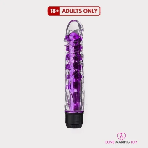 Multispeed Soft Jelly Dildo Vibrator – Premium Jelly Dildo for Intense Pleasure