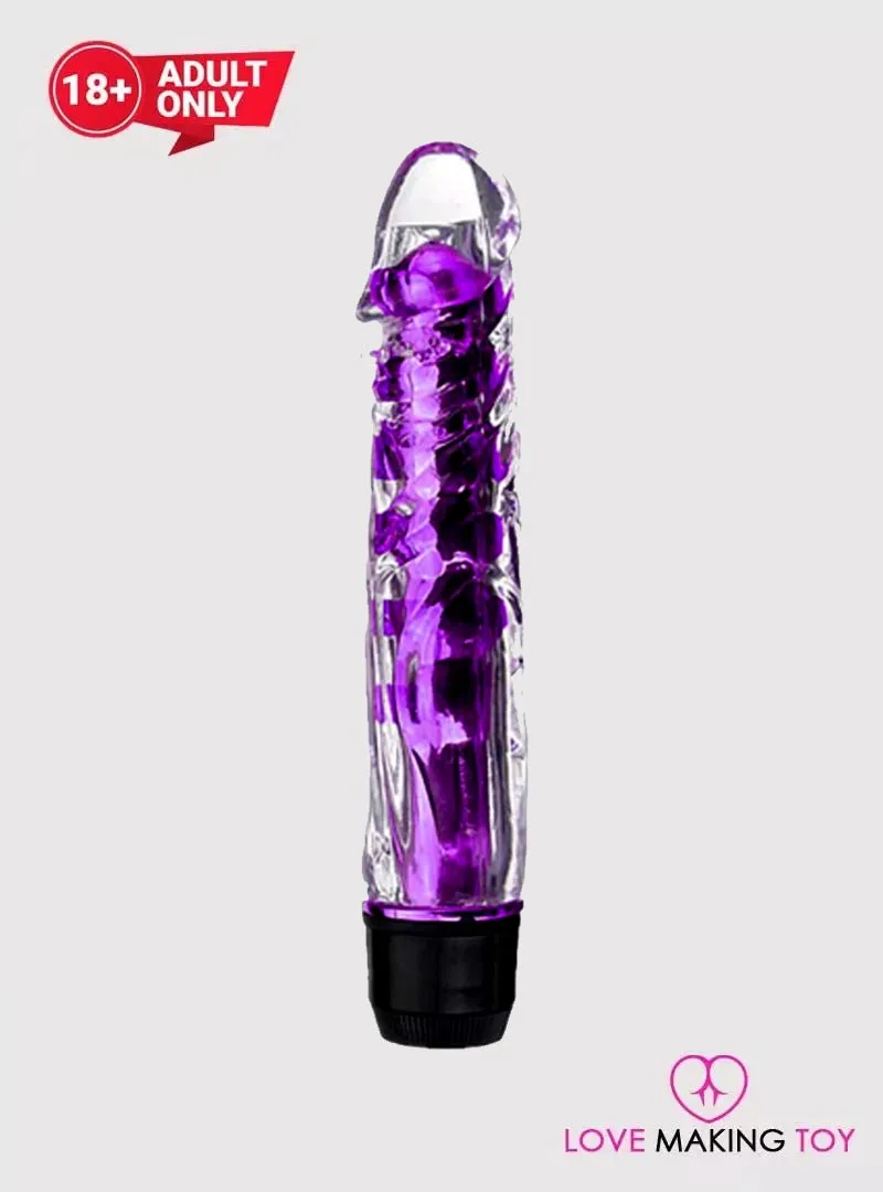 Multispeed Soft Jelly G-Spot Vibrator Dildo-lovemakingtoy.com