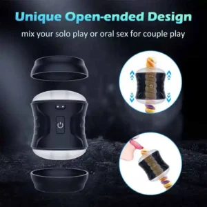 3D Tunnel Automatic Blowjob Toy for Men - Innovative Male Masturbator