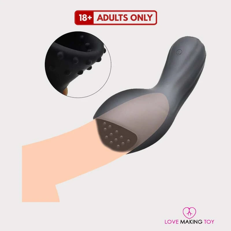 Automatic mini cup hand masturbator vibrating glans trainer for men