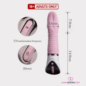 Feelingirl G-Spot Tongue Vibrate For Women - Vibrating Tongue Toy