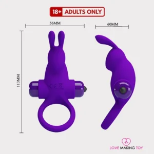 Pretty Love Rabbit Penis Ring for men – premium penis ring sex toy for enhanced pleasure